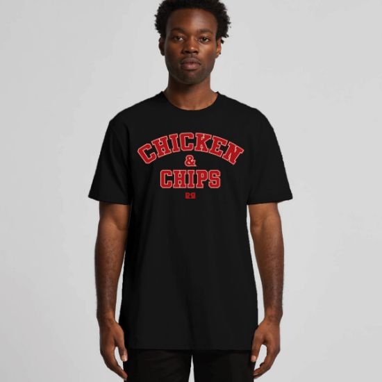 Picture of Men's Chicken & Chips Crew Tee