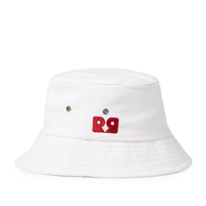 Picture of Red Rooster Bucket Hat - White