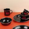 Picture of Red Rooster Enamel Bowls