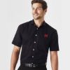 Picture of Men's Classic Fit Short Sleeve Shirt - Black