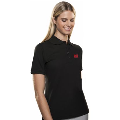 Picture of Ladies Polo Shirt - Black